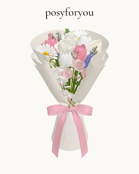 two months with my valentine's bouquet